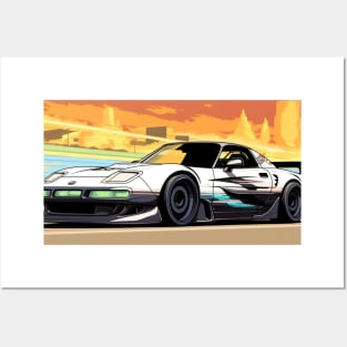 Mazda RX-7 FC Posters and Art